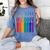 Rainbow Roygbiv Kids Artist Costume Art Teacher Women's Comfort Colors T-Shirt Blue Jean Rainbow Roygbiv Kids Artist Costume Art Teacher Women's Comfort Colors T-Shirt Blue Jean