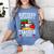 Retired But Forever a Teacher At Heart Teacher Retirement Women's Comfort Colors T-Shirt Blue Jean