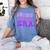 In My Retirement Era Groovy Retired Teacher 2025 Women Women's Comfort Colors T-Shirt Blue Jean In My Retirement Era Groovy Retired Teacher 2025 Women Women's Comfort Colors T-Shirt Blue Jean