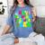 Retro Groovy In My Glowing Teacher Era Happy Teacher's Day Women's Comfort Colors T-Shirt Blue Jean Retro Groovy In My Glowing Teacher Era Happy Teacher's Day Women's Comfort Colors T-Shirt Blue Jean