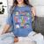 Retro In My PTO Mom Era Parent Organization Team Teacher Women's Comfort Colors T-Shirt Blue Jean Retro In My PTO Mom Era Parent Organization Team Teacher Women's Comfort Colors T-Shirt Blue Jean