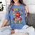 Retro Teaching Is My Superpower Apple Teacher Appreciation Women's Comfort Colors T-Shirt Blue Jean Retro Teaching Is My Superpower Apple Teacher Appreciation Women's Comfort Colors T-Shirt Blue Jean