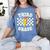 Retro Third Grade Teacher Lightning Bolt Pencil Teacher Kids Women's Comfort Colors T-Shirt Blue Jean Retro Third Grade Teacher Lightning Bolt Pencil Teacher Kids Women's Comfort Colors T-Shirt Blue Jean