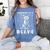 Schrodinger's Cat Dead And Alive Physics Teacher Women's Comfort Colors T-Shirt Blue Jean