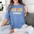 Science Teacher Tie Dye Science Teaching Back To School Women's Comfort Colors T-Shirt Blue Jean