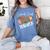 Second Grade Teacher Leopard Pencil 2nd Grade Women Teacher Women's Comfort Colors T-Shirt Blue Jean Second Grade Teacher Leopard Pencil 2nd Grade Women Teacher Women's Comfort Colors T-Shirt Blue Jean