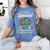 Special Teacher To Hear Child Cant Say Autism Awareness Sped Women's Comfort Colors T-Shirt Blue Jean