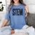 Stem Teacher Science Technology Engineering Math Teachers Women's Comfort Colors T-Shirt Blue Jean Stem Teacher Science Technology Engineering Math Teachers Women's Comfort Colors T-Shirt Blue Jean