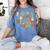 My Students Are Out Of This World Space Groovy Teacher Women's Comfort Colors T-Shirt Blue Jean My Students Are Out Of This World Space Groovy Teacher Women's Comfort Colors T-Shirt Blue Jean