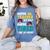 Super Hero Teacher Superheroes Women's Comfort Colors T-Shirt Blue Jean Super Hero Teacher Superheroes Women's Comfort Colors T-Shirt Blue Jean