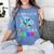 It Takes A Lot Of Sparkle To Be A Teacher Rainbow Fish For Men Women Women's Comfort Colors T-Shirt Blue Jean