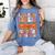 I Teach The Cutest Pumpkins Halloween Fall Teacher Women Women's Comfort Colors T-Shirt Blue Jean I Teach The Cutest Pumpkins Halloween Fall Teacher Women Women's Comfort Colors T-Shirt Blue Jean