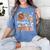 I Teach The Cutest Pumpkins In The Patch Halloween Teacher Women's Comfort Colors T-Shirt Blue Jean I Teach The Cutest Pumpkins In The Patch Halloween Teacher Women's Comfort Colors T-Shirt Blue Jean