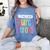 I Teach Future Superheroes Teacher Teaching Women's Comfort Colors T-Shirt Blue Jean I Teach Future Superheroes Teacher Teaching Women's Comfort Colors T-Shirt Blue Jean