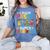 I Teach Pre-K Superheroes Students Teacher Back To School Women's Comfort Colors T-Shirt Blue Jean I Teach Pre-K Superheroes Students Teacher Back To School Women's Comfort Colors T-Shirt Blue Jean