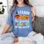I Teach The Smartest Pumpkins The Patch Teacher Fall Season For Men Women Kids Women's Comfort Colors T-Shirt Blue Jean