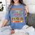 Teach Thanksgiving Teacher Thankful For My 1st Grade Turkeys Women's Comfort Colors T-Shirt Blue Jean Teach Thanksgiving Teacher Thankful For My 1st Grade Turkeys Women's Comfort Colors T-Shirt Blue Jean