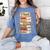 I Teach History Month Black Teacher Melanin Women's Comfort Colors T-Shirt Blue Jean