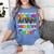 Teacher We Are Like A Box Of Crayons Back To School Women's Comfort Colors T-Shirt Blue Jean Teacher We Are Like A Box Of Crayons Back To School Women's Comfort Colors T-Shirt Blue Jean
