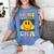 In My Teacher Era Retro Back To School Teacher Student Women's Comfort Colors T-Shirt Blue Jean In My Teacher Era Retro Back To School Teacher Student Women's Comfort Colors T-Shirt Blue Jean