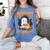 Teacher Halloween Ghost Reading Book Animal Boooks Are Women's Comfort Colors T-Shirt Blue Jean