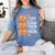 Teacher Halloween Tshirts I Teach The Cutest Pumpkins Women's Comfort Colors T-Shirt Blue Jean
