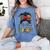 Teacher Life Messy Bun Glasses Leopard Sunflower Women's Comfort Colors T-Shirt Blue Jean Teacher Life Messy Bun Glasses Leopard Sunflower Women's Comfort Colors T-Shirt Blue Jean
