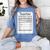 Teacher Nutrition Facts Teachers Nutritional Fact Women's Comfort Colors T-Shirt Blue Jean Teacher Nutrition Facts Teachers Nutritional Fact Women's Comfort Colors T-Shirt Blue Jean