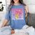 Teacher Pencil Back To School Groovy Pink Teacher First Day Women's Comfort Colors T-Shirt Blue Jean Teacher Pencil Back To School Groovy Pink Teacher First Day Women's Comfort Colors T-Shirt Blue Jean