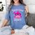 Teacher Shark Female Teacher Women's Comfort Colors T-Shirt Blue Jean Teacher Shark Female Teacher Women's Comfort Colors T-Shirt Blue Jean