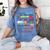 Teacher I Will Read Book On Boat Kids Women Bookworm Women's Comfort Colors T-Shirt Blue Jean Teacher I Will Read Book On Boat Kids Women Bookworm Women's Comfort Colors T-Shirt Blue Jean