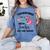 Teachermingo Like A Normal Teacher Only More Fabulous Women's Comfort Colors T-Shirt Blue Jean