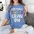 Teacher's Get Your Cray On Dabbing Crayons Women's Comfort Colors T-Shirt Blue Jean Teacher's Get Your Cray On Dabbing Crayons Women's Comfort Colors T-Shirt Blue Jean