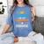 Teachers Are JUST Superheroes Fun School Women's Comfort Colors T-Shirt Blue Jean Teachers Are JUST Superheroes Fun School Women's Comfort Colors T-Shirt Blue Jean