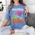 Teachers Love Brains Halloween 2025 Skeleton Costume Women's Comfort Colors T-Shirt Blue Jean Teachers Love Brains Halloween 2025 Skeleton Costume Women's Comfort Colors T-Shirt Blue Jean