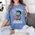 Teachers Love Brains Tee-Shirt Men Women Halloween Teacher Women's Comfort Colors T-Shirt Blue Jean