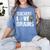 Teachers Love Brains Zombie Halloween Hilarious Women's Comfort Colors T-Shirt Blue Jean Teachers Love Brains Zombie Halloween Hilarious Women's Comfort Colors T-Shirt Blue Jean
