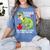 Teachersaurus Rex Dinosaur Like A Normal Teacher Saurus Women's Comfort Colors T-Shirt Blue Jean Teachersaurus Rex Dinosaur Like A Normal Teacher Saurus Women's Comfort Colors T-Shirt Blue Jean