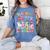 Teaching Future Leaders Groovy Teacher Back To School Women's Comfort Colors T-Shirt Blue Jean Teaching Future Leaders Groovy Teacher Back To School Women's Comfort Colors T-Shirt Blue Jean