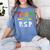 Team RSP RSP Teacher Kindergarten Teacher Women's Comfort Colors T-Shirt Blue Jean