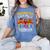 Thankful For My 1st Grade Turkeys Thanksgiving Teacher Fall Women's Comfort Colors T-Shirt Blue Jean Thankful For My 1st Grade Turkeys Thanksgiving Teacher Fall Women's Comfort Colors T-Shirt Blue Jean