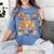 Thanksgiving One Thankful Art Teacher Fall Groovy Men Women Women's Comfort Colors T-Shirt Blue Jean Thanksgiving One Thankful Art Teacher Fall Groovy Men Women Women's Comfort Colors T-Shirt Blue Jean