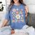 TK Vibes Back To School TK Girl Kid TK Team TK Teacher Women Women's Comfort Colors T-Shirt Blue Jean TK Vibes Back To School TK Girl Kid TK Team TK Teacher Women Women's Comfort Colors T-Shirt Blue Jean