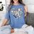 TK Vibes Back To School TK Kid Girl TK Team TK Teacher Women Women's Comfort Colors T-Shirt Blue Jean TK Vibes Back To School TK Kid Girl TK Team TK Teacher Women Women's Comfort Colors T-Shirt Blue Jean