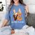 History Teacher Love Autumn Fall Gnome For Teachers For Men Women Women's Comfort Colors T-Shirt Blue Jean History Teacher Love Autumn Fall Gnome For Teachers For Men Women Women's Comfort Colors T-Shirt Blue Jean