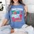 Tough Enough To Be A Teacher Crazy Enough To Love It Women's Comfort Colors T-Shirt Blue Jean