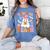 Trick Or Teach Cute Floral Ghost Teacher Halloween Costume Women's Comfort Colors T-Shirt Blue Jean Trick Or Teach Cute Floral Ghost Teacher Halloween Costume Women's Comfort Colors T-Shirt Blue Jean