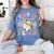Trick Or Teach Groovy Teacher Halloween Retro Teacher Ghost Women's Comfort Colors T-Shirt Blue Jean Trick Or Teach Groovy Teacher Halloween Retro Teacher Ghost Women's Comfort Colors T-Shirt Blue Jean