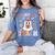 Trick Or Teach Teacher Groovy Ghost Halloween Teacher Women's Comfort Colors T-Shirt Blue Jean Trick Or Teach Teacher Groovy Ghost Halloween Teacher Women's Comfort Colors T-Shirt Blue Jean