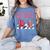 Twinning With My Para Teacher Matching Paraprofessional 70s For Men Women Women's Comfort Colors T-Shirt Blue Jean Twinning With My Para Teacher Matching Paraprofessional 70s For Men Women Women's Comfort Colors T-Shirt Blue Jean
